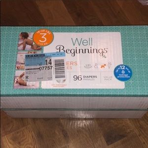 well beginnings diapers size 3